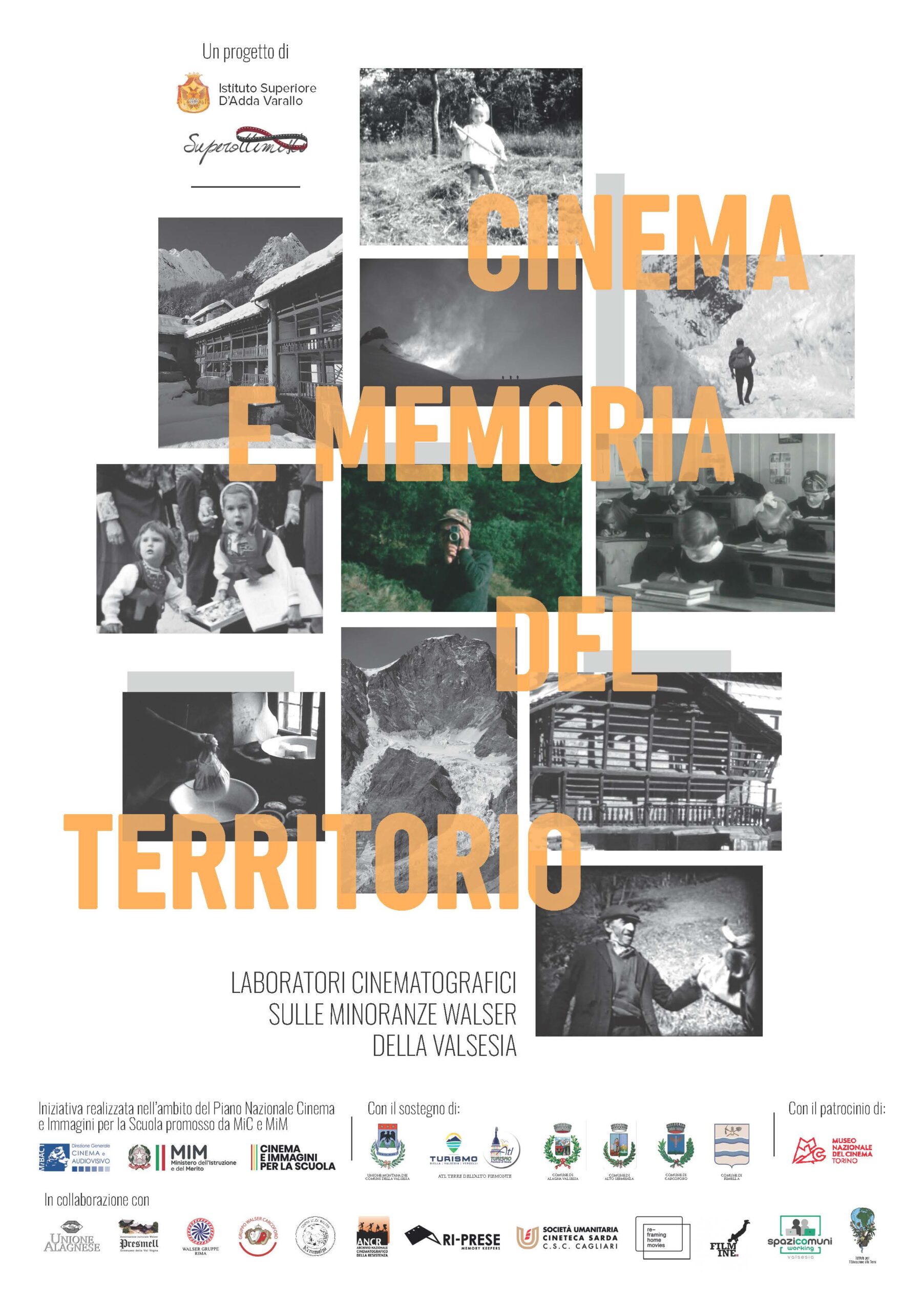 CINEMA E MEMORIA DEL TERRITORIO &#8211; LABORATORI CINEMATOGRAFICI SULLE MINORANZE WALSER DELLA VALSESIA