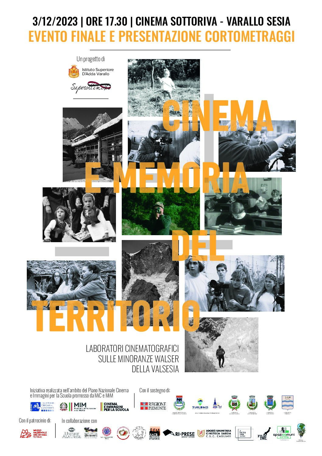 Cinema e Memoria del Territorio &#8211; Serata finale
